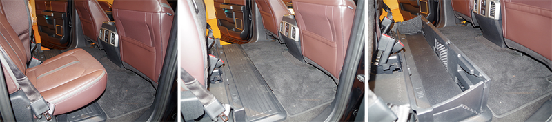 Illustration for article titled 2017 Ford Super Duty Has A Really Practical Optional Gun Case
